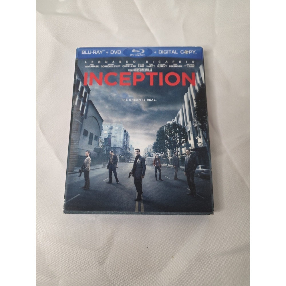Inception (Blu-ray/DVD, 2010, 2-Disc Set)